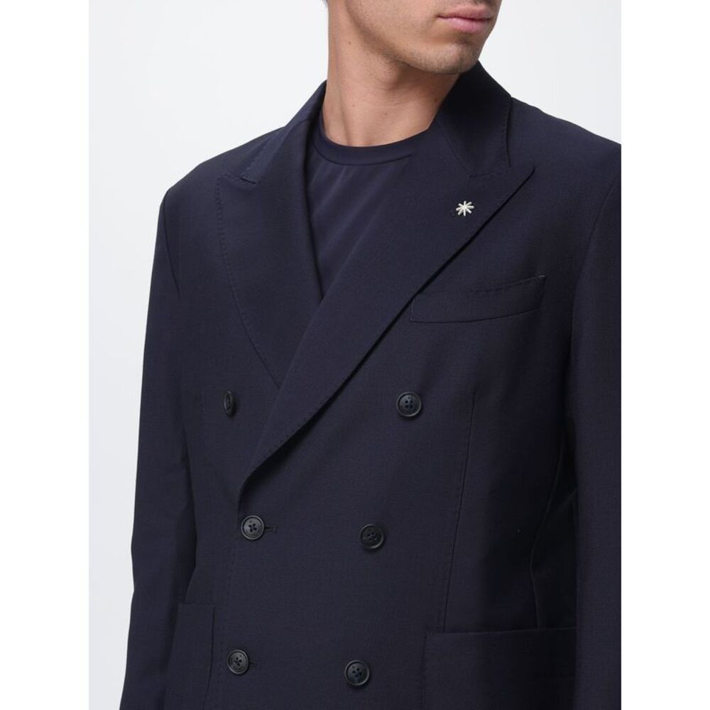 Manuel Ritz Jacket Men Blue - Picture 4 of 4